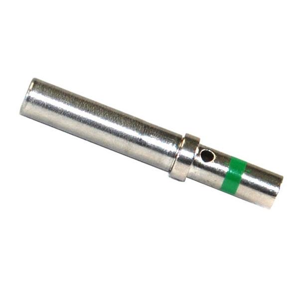 Deutsch 14-16 Gauge Terminals Socket Green Stripe Bag of 25 - Click Image to Close